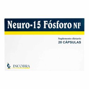 Neuro 15 Fósforo NF Incobra X20 Cápsulas