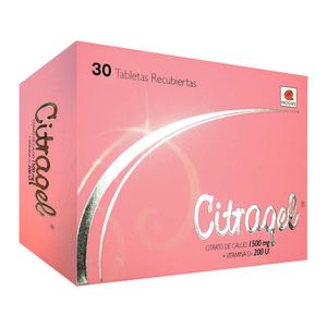 Citragel 1500 Mg Procaps 200 Ui X30 Tabletas