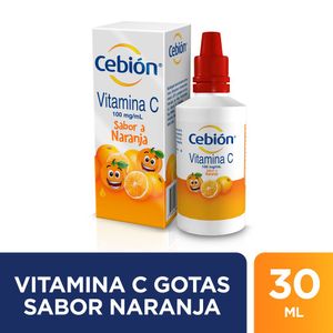 Vitamina C Ceibón Naranja Gotas 30 ML