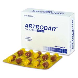 Artrodar Diacereina 50 Mg Caja X 30 Capsulas