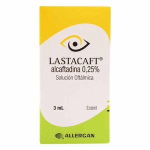 Lastacaft Allergan Solución Oftálmica 3 ML