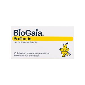 Biogaia Limón Sin Azúcar Caja X 30 Tabletas