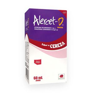Jarabe Alercet D Procaps Cereza 60 ML