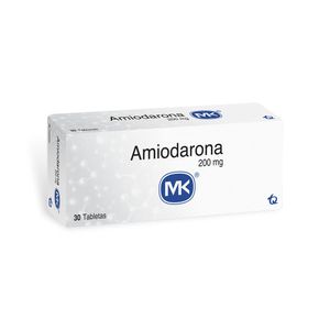 Amiodarona Mk 200 Mg Caja X 30 Tabletas