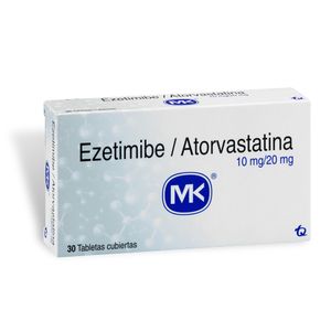 Ezetimiba / Atorvastatina Mk 10 / 20 Mg Caja X30 Tabletas