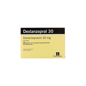 Dexlanzopral 30 Mg Caja X 30 Capsulas