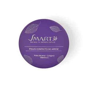 Polvo Compacto Smart 3B Arroz Colágeno Vitamina E #6 14 G