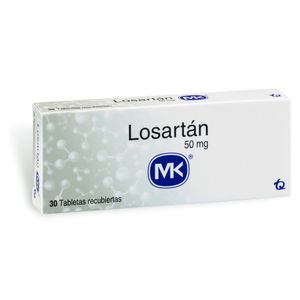 Losartán Mk 50 Mg Caja X 30 Tabletas