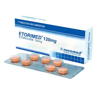 Etorimed 120 Mg Novamed X7 Tabletas