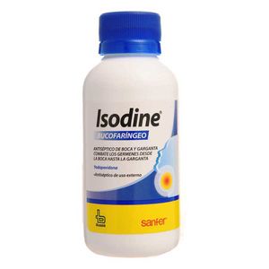 Isodine Bucofaríngeo Yodopovidona Antiséptico 120 ML