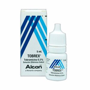 Tobrex Tobramicina Alcon Solución Oftálmica 5 ML