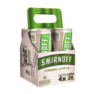 Vodka Smirnoff Green Apple en Lata 1000 ML