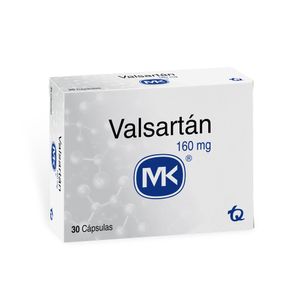 Valsartán MK 160 Mg Caja X 30 Capsulas