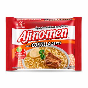 Sopa Ajinomen Instantánea Fideo Costilla de Res 80 G