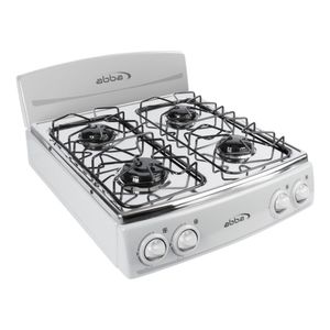 Estufa de Sobremesa Abba Gas Natural 4 Puestos Gris SG 400-5N G QL