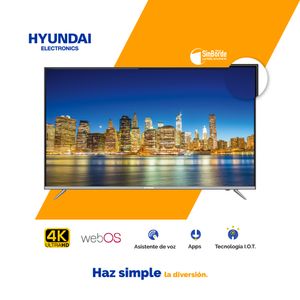 Televisor Hyundai 55 Pulgadas LED UHD Smart TV Webos Hyled5521W4Km