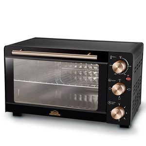 Horno Tostador Home Elements 21 Lt 1500 W Negro HE2101