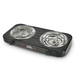 Estufa de Mesa Home Elements Eléctrica 2 Puestos HE-003LN