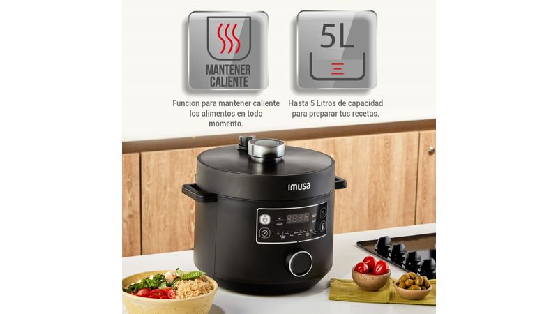 Olla Multifuncional IMUSA SPEEDY COOK 5 Litros