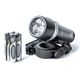 Luz Delantera 3 Funciones Negro  3Led Tipo Linterna