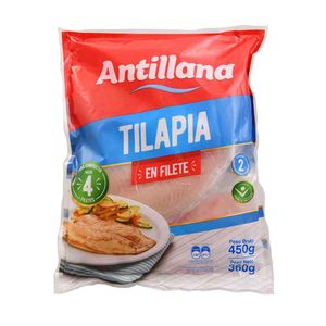 Pez Filete Tilapia Antillana Al Vacío 450 G
