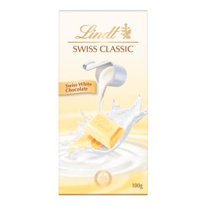 Chocolate Blanco Lindt Swiiss Clasic 100 G