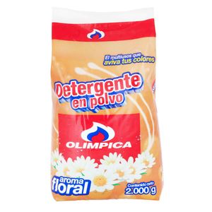 Detergente Polvo  Olimpica Floral 2 Kg