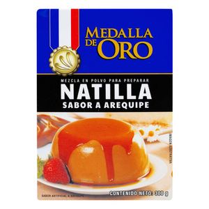 Mezcla Medalla de Oro Natilla Arequipe 300 G