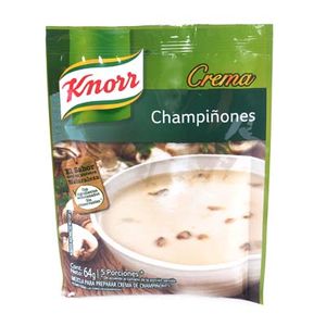 Crema Knorr Champiñones On 64 G