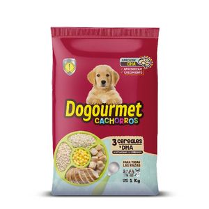 Alimento Perro Dogourmet Cachorros 3 Cereales 1 Kg