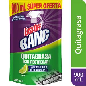 Quita Grasa Easy Off Bang Limón 900 Ml
