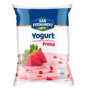 Yogurt San Fernando Fresa 1000 G