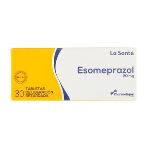 Esomeprazol 20 Mg X30 Tabletas