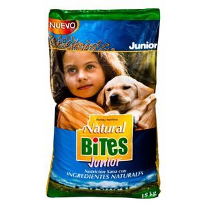 Alimento Perro Natural Bites Junior 18 Kg