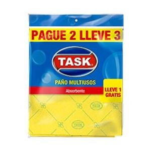 Paño Absorbente Task Multiuso X3 Unds