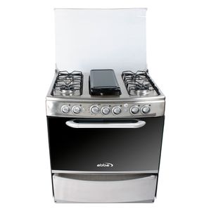 Estufa de Piso Abba Gas Propano 6 Puestos Platino RG 802-4 PL