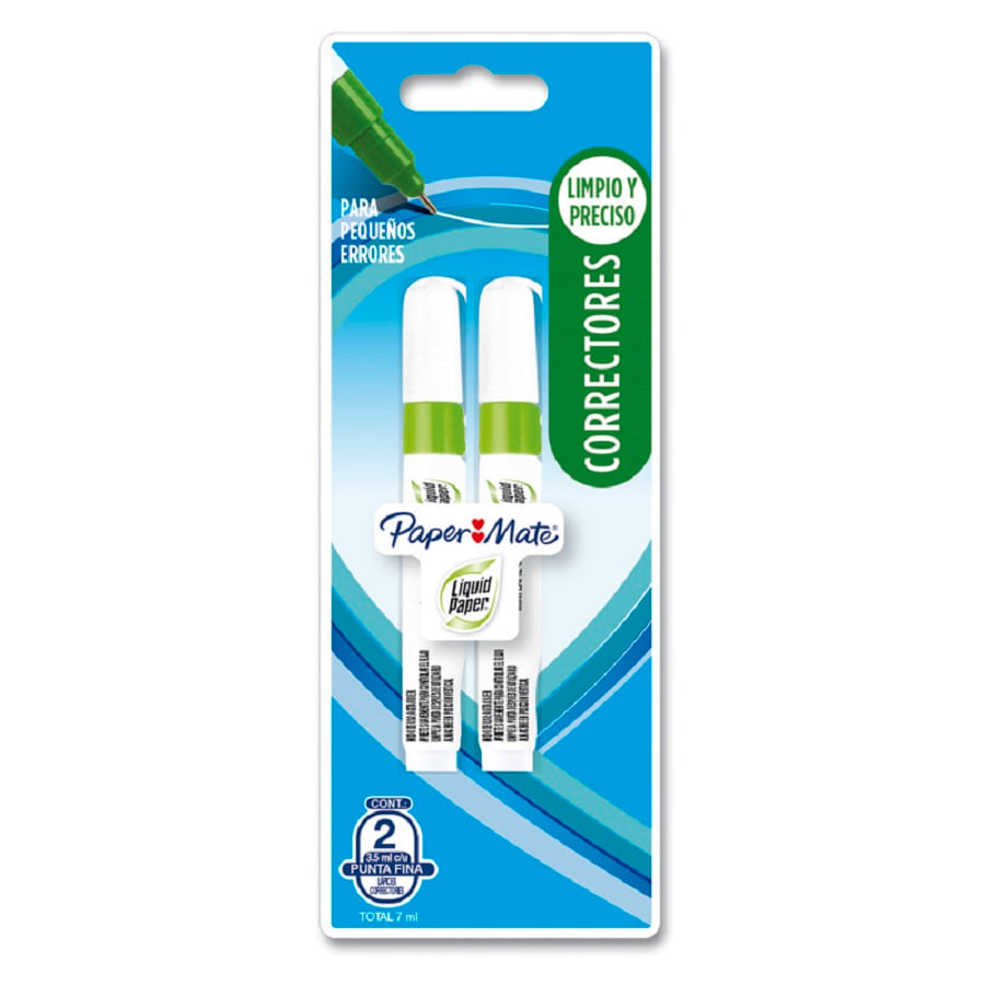 LIQUID PAPER LÁPIZ CORRECTOR MINI TX2 Olímpica