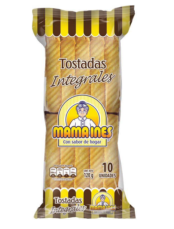 Ahorra en Tostadas Integrales Mama Ines 115g x10 Unds - Olímpica