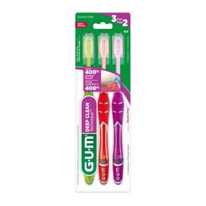 Cepillo Dental Gum Deep Clean X3 Unds