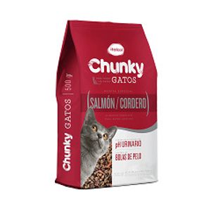 Alimento para Gatos Chunky Salmón y Cordero 1,5 Kg