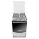 Estufa de piso - ABBA - AB 201-6 GT PL - Platino - Gas propano