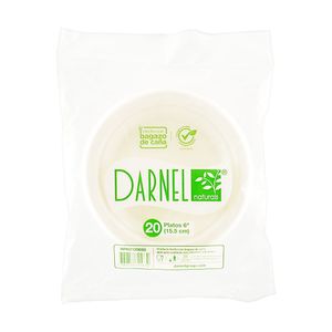 Plato Darnel Naturals 15,5 Cm X20 Unds