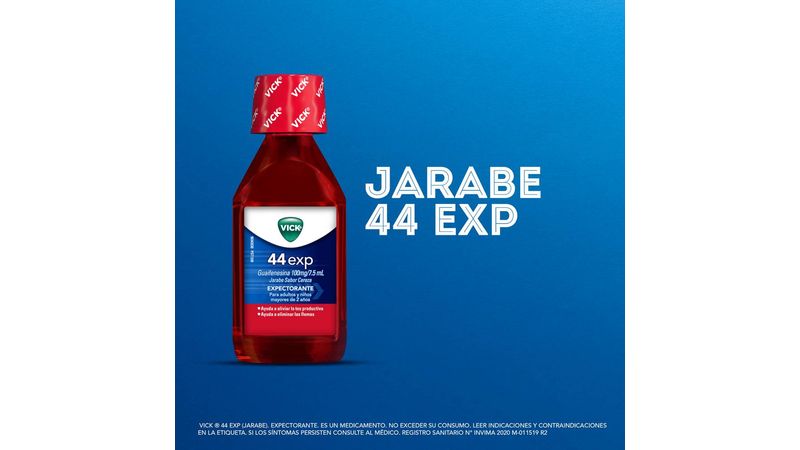 Comprar Jarabe expectorante Vick 44 Exp infantil para tos y flemas