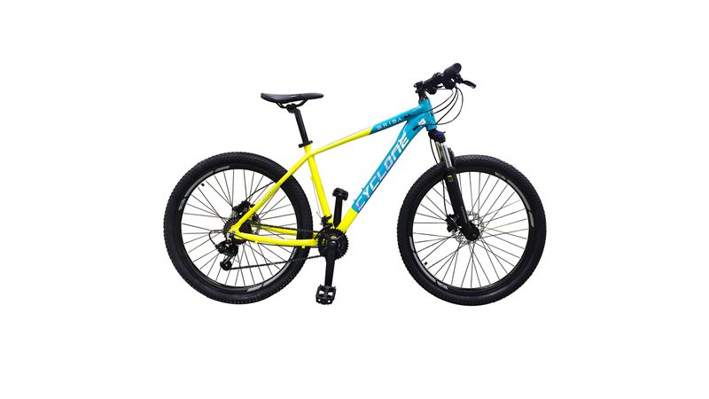 BICICLETA CYCLONE BRISA 29 MTB - HOMBRE NEGRO / AMARILLO - Olímpica