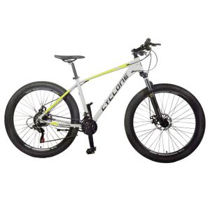 Bicicleta Cyclone Arena 27,5 Pulgadas MTB Mecánica Gris/Amarillo
