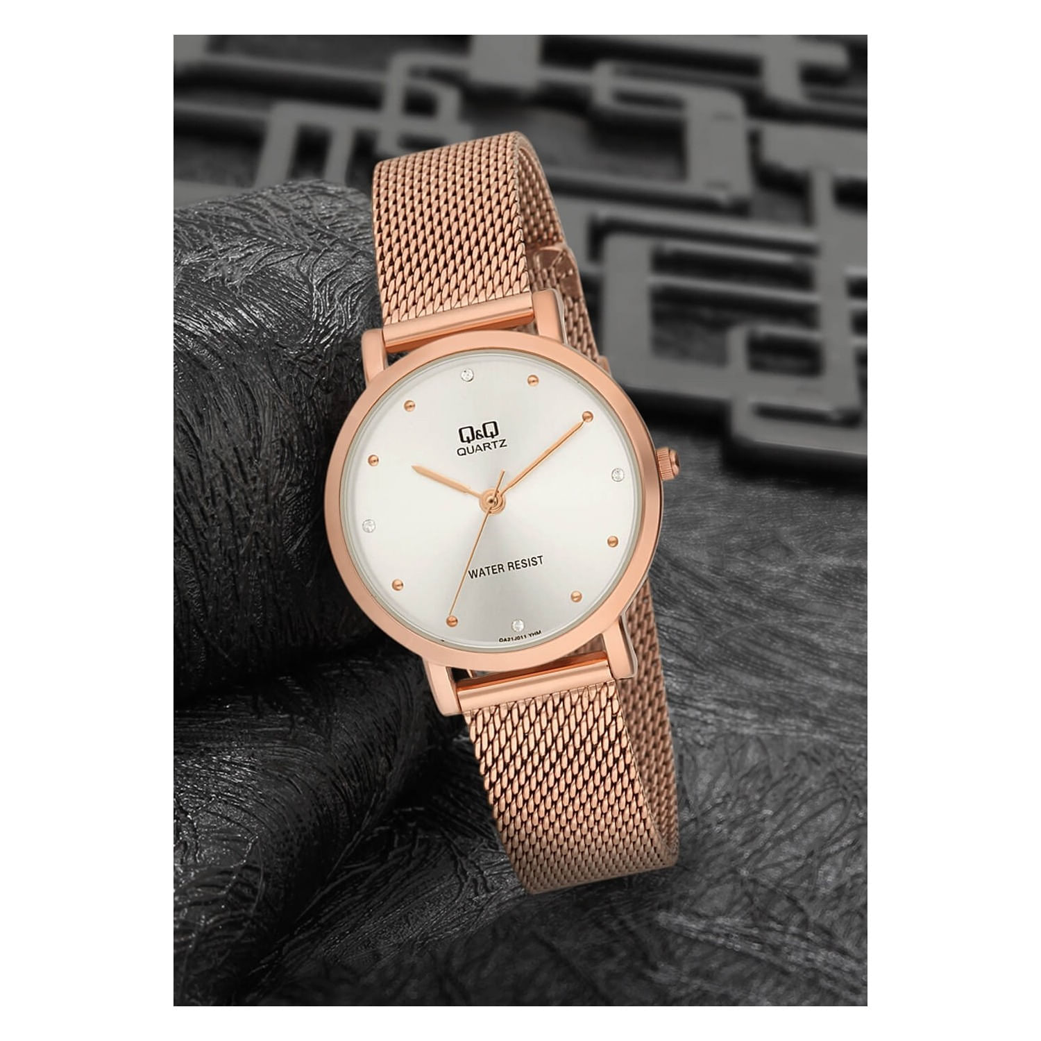 Reloj Mujer Q&Q Rosa  D009 – Relojeria el hombre del tiempo