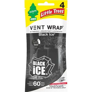 Ambientador Little Trees Vent Wrap Black Ice