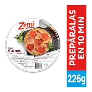 Pizza Zenú Carne 226 G