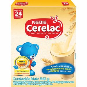 Cereal Infantil Nestum Cerelac con Leche 360 G