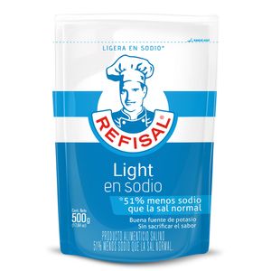 Sal Refisal Light En Sodio 500 G